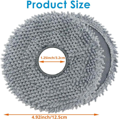 Vacuum Mop Pads For roborock Q Revo/Q revo MaxV Robot Vacuum (4)