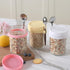 6 Pack Spoons,16 Oz (3 novelinks Overnight Oats Containers with Lids and Mason Jars, Leak Proof Overnight Oats Jars