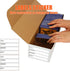 Card Storage Box, 8-Pack Trading Card Storage Box for 800 Standard Cards with Labels Sticker
