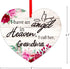 SICOHOME Memorial Christmas Ornament, I Have an Angel in Heaven, Sympathy Gift for Loss of Grandma