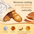 2 Pack Beeswax Bread Bags for Sourdough & Homemade Bread - Natural Cotton Sourdough Reusable Beeswax Food Storage Bag