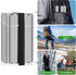 5 Counter GFWARE Toothbrush Holders with Cover - Slots Tooth Brush Holder for Bathroom, Detachable Bathroom Organizer