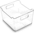 BINO Clear Storage Organizer - THE LODGE COLLECTION, Pantry & Kitchen Organization, Bathroom Organizer