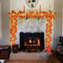 4 Pack Fall Decor Garland with Lights, 40Ft 80LED Enlarged Maple Leaves, Battery Operated Autumn Harvest Decor