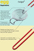 Stainless Steel Egg Yolk and White Separator Tool (Red) - Food Grade