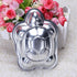 2 PCS Mini Small Aluminum Cake Mould - Turtle Shape Cake Pan Decorating Mould for Pudding Chocolate Jelly Tins Baking