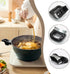 2pcs Pot Handle Replacement, Universal for Sauce Pot, Cooker, Steamer, Pressure Pan Short Side Handle (1 or 2-Hole