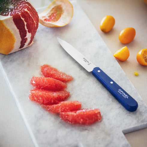 Opinel Les Essentials - Small Kitchen 4 Piece Knife Set, Corrosion Resistant High Carbon Steel (Primo)
