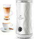 Zulay 4-in-1 Milk Frother and Steamer, Automatic Hot and Cold Foam Maker with Auto Shut Off & Temperature Control