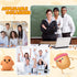 Gejoy 25 Pcs Mini Rubber Potato Toys Positive Gifts Mini Potatoes Decorations and Encouragement Birthday Motivational