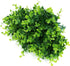 Artificial Plants Flowers Faux Boxwood Shrubs 6 Pack, Lifelike Fake Greenery Foliage for Garden, Patio, Wedding, Indoor