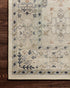 Loloi Hathaway Collection HTH-04 Runner Rug, Beige/Multi, 2'-6" x 7'-6", .25" Thick, Soft, Durable, Modern, Low Pile
