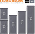 TranquilRelax 4/5 Inch 17.3"x 60" Thick Anti-Fatigue Kitchen Mat Water Resistant Non-Slip Kitchen Floor Mat Ergonomic