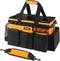 Wearable Cleaning Caddy Bag, Organizer with Handle & Shoulder Straps, 4 Foldable Dividers for Housekeepers, Car Cleaning