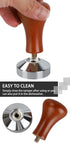 51mm Espresso Tamper, Premium Barista Coffee Tamper, Classic Series Stainless Steel Espresso Press Tool