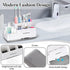 Toothbrush Holder with Anti-Slip: Multifunctional Bathroom Organizer Caddy for Easy Cleaning & Storage