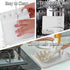 Ceramic Utensil Rest with Drip Pad, Heat-Resistant Spoon Holder for Kitchen Utensils, White