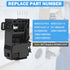 WH01X27954 Washer Lid Lock Switch, Compatible with GE & Hotpoint Top Load Washing Machines, Replacement Parts