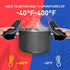 Multi-Purpose Silicone Trivet, Flexible Heat Resistant Pot Holders, Square and Round Mats for Hot Pots and Pans,