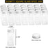 28 386 Set Countertop, 28 13.4" 10.8" SpaceAid Spice Rack Organizer with Spice Jars, Spice Labels, Chalk Marker