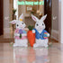 2 Easter Decorations PCS Spring Decor Easter Bunny Easter Decor Home Rabbit Mantle Easter Basket Stuffers Essentials