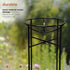24" Alpine Corporation Tall Indoor/Outdoor Metal Gazing Globe Display Stand