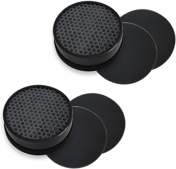 PUREBURG Replacement Filter - Compatible with GENIANI G-2000-FL & TCL CISNO iHome KJ65F-A1 KJ65F-A2, 2-Pack H13 HEPA