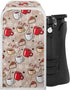 Coffee Can Opener Dust Cover, Brown Electric Can Opener Cover for Women Gift Kitchen Accessory