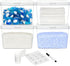 Vtopmart 4 Pack Laundry Pods Container and Dryer Sheet Holder, Detergent Powder