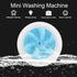 GOTOTOP Mini Washing Machine, Portable USB Ultrasonic Washing Machine Turbine Cleaner for Travel