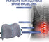 Lumbar Support Pillow for Office Chair, Memory Foam Back Cushion for Car, Lower Back Pain Relief with Adjustable Straps