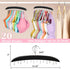 Bra Hanger for Closet, 360° Rotating Organizer with 20 Foldable Hooks for Storage