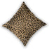 Leopard Skin Wild Animal Print Throw Pillow Cover Set of 2, Decorative Square Pillowcase for Bedroom, Living Room