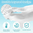 LOVECO Small Microfiber Bonnets (Triangle) Compatible with Dupray Steam Cleaner, McCulloch, awasky, etc, Reusable