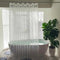 Shower Curtain Liner 75 inches Long, EVA Waterproof Heavy Duty Bathroom Shower Liner with 3 Strong Magnets and 12 Rust