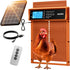 Okkobi Automatic Chicken Coop Door Solar Powered - LCD Display - Chicken