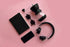 Manual Coffee Grinder Set by Mixpresso, Hand Coffee Mill with Conical Burr, 2 Glass Jars & Brush