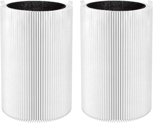 Blue Pure 411 Replacement Filters - Compatible with Blueair Blue Pure 411, 411+, 411 Auto, 2 Particle and 2 Activated