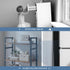 3 DUMOS Tiers Bookshelf, Classical Book Shelf, Tall Display Shelves in Living Room/Home/Office, Storage Organizer