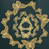 FOMTOR 72 pcs Gold Butterfly Wall Decor, 3D Paper Butterflies for Cake Decorating and Wedding Party Decorations