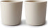 mushie Dinnerware Cups for Kids, Made in Denmark, Set of 2, Ivory