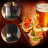 Elegant Black Beech Wood Tray for Salt & Pepper Mills