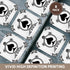 3dRose Ace of Spade Playing Cards, White and Black - Soft Coasters, Set of 8