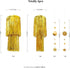 2 Cheerland Gold Tinsel Chandelier Mothers Day Party Decor Tier Haning Fringed Circle Star Garland for Graduation