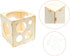 9 Holes Assemblable Wood Balloon Sizer Cube, DIY Tool for Party, Birthday & Wedding Decorations