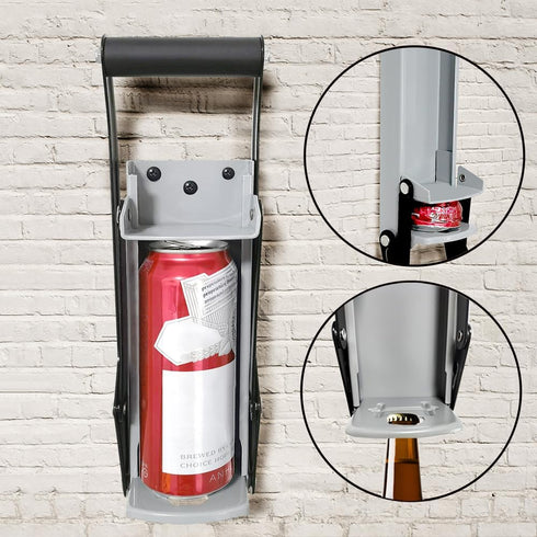 Generic Crushers12 oz 16ozcans Can , Wall Mounted Crusher, Aluminum Can Crusher, Canned Beer And Soda Plastic Bottles