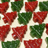Christmas Silicone Molds, Red Green Xmas Tree Candy Chocolate Mould, Non-Stick Baking Mold, 2Pcs