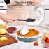 U-Taste 11.38" Silicone Baking Spatula, 480ºF Heat Resistant Food Grade Rubber Kitchen Bowl Scraper (Black)