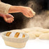 2 PCS 8 Inch Oval Long Banneton Brotform, Rattan Bread Dough Proofing Rising Basket & Liner for Bakers