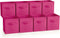 Sorbus Fabric Storage Cubes - 8 Foldable Storage Bins for Organizing Pantry, Cubbies, and Toy Box